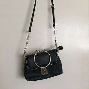 Mini black purse